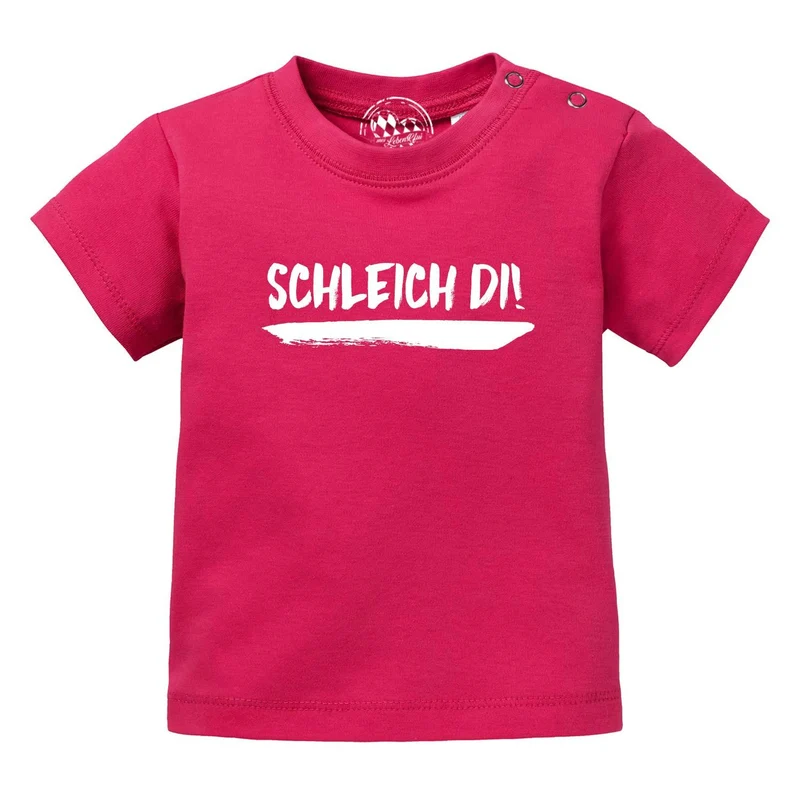 Baby T-Shirt "Schleich di!"