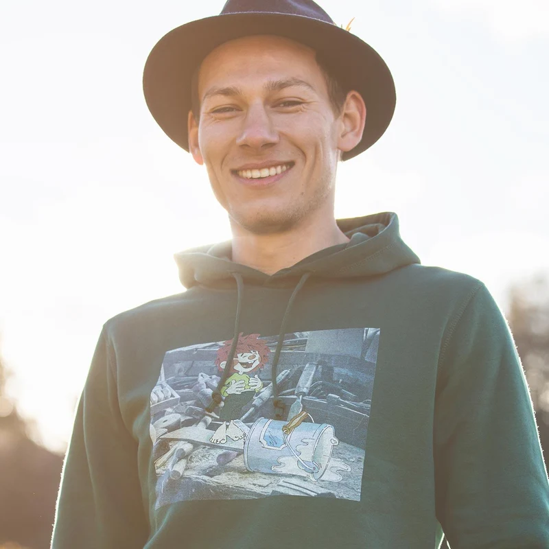 ®Pumuckl Pullover Unisex "Werkstatt"