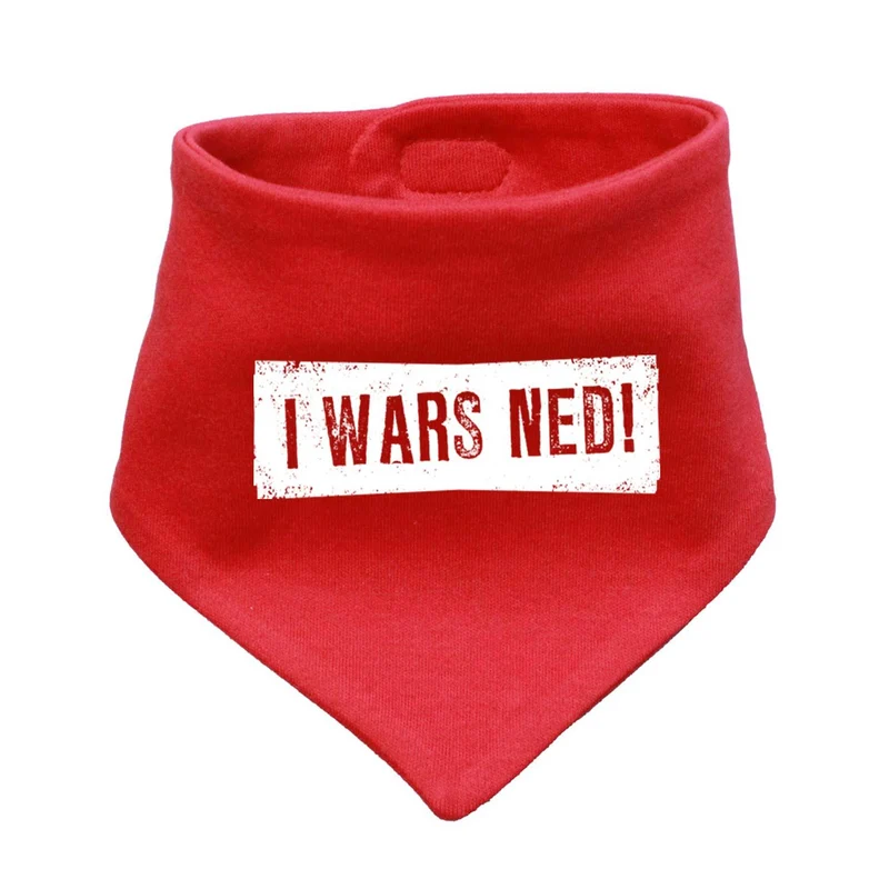 Babyhalstuch "I wars ned!"