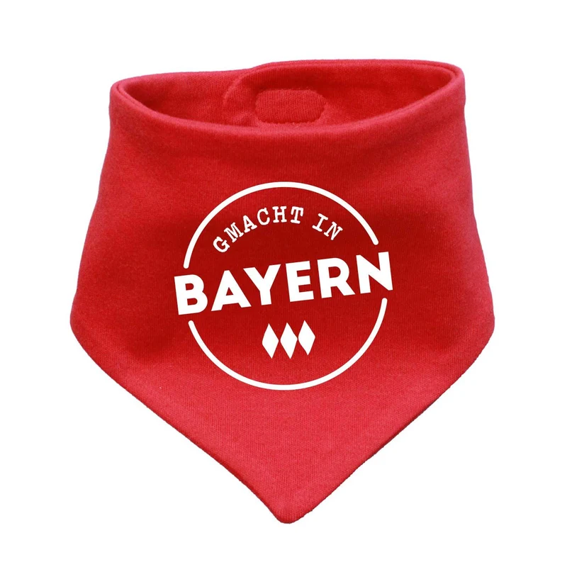 Bayerisches Babyhalstuch "Gmacht in Bayern"