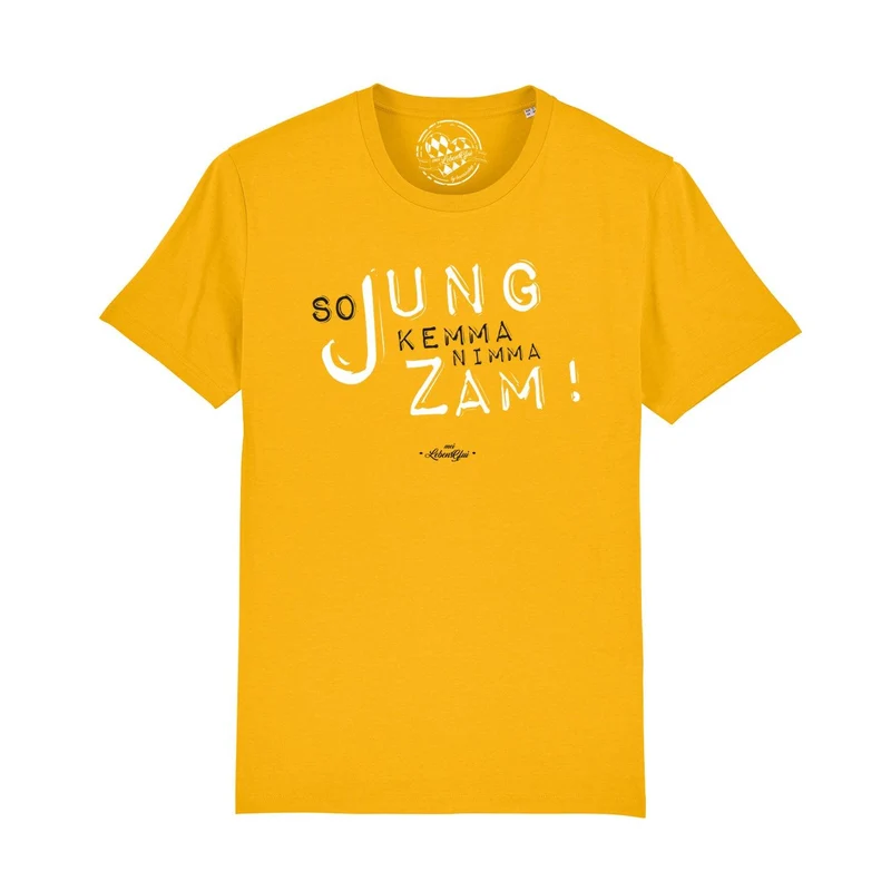Herren T-Shirt "So jung"