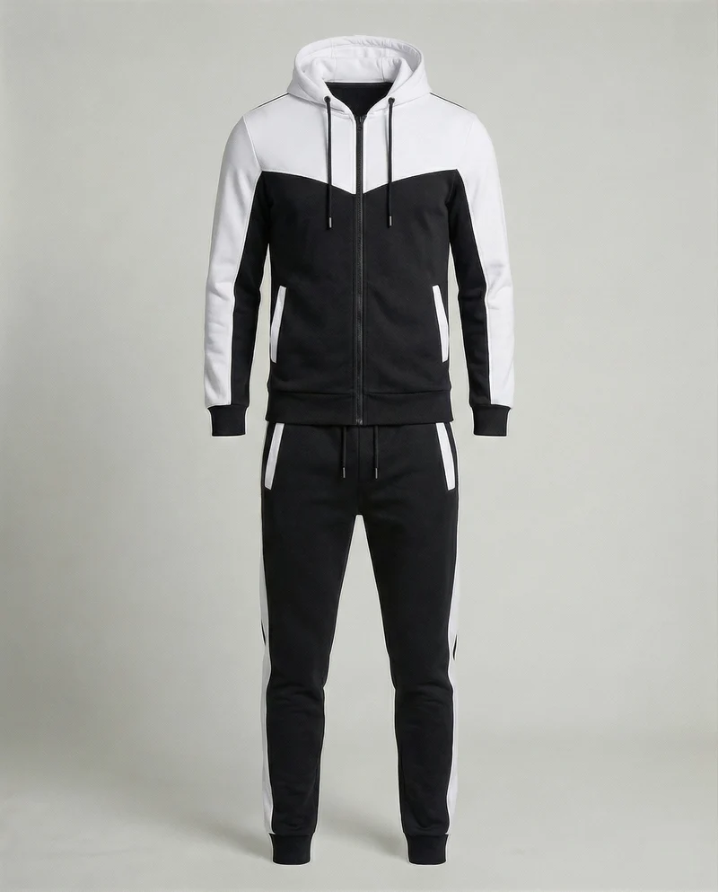 Herren Sportlicher Jogginganzug Slim Fit