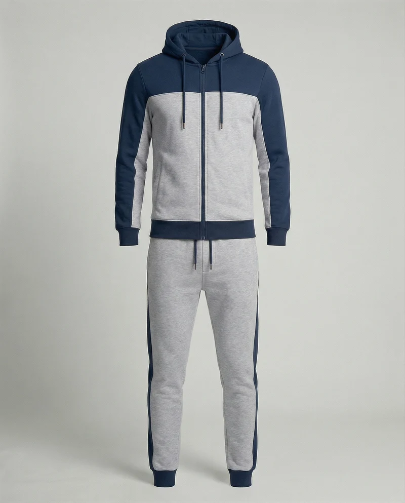 Herren Sportlicher Jogginganzug Slim Fit