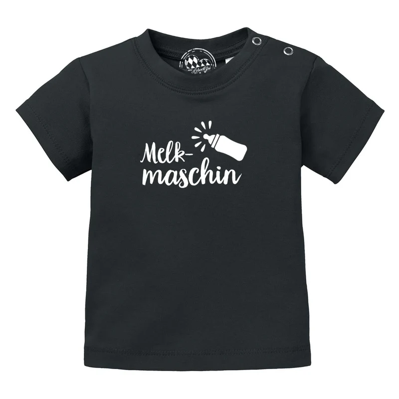 Baby T-Shirt "Melkmaschin"