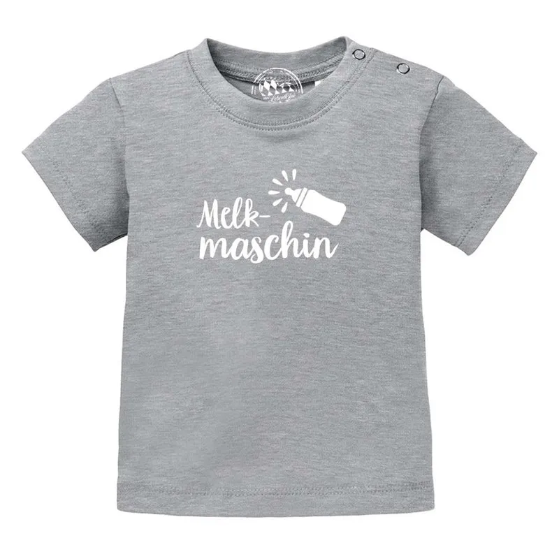 Baby T-Shirt "Melkmaschin"