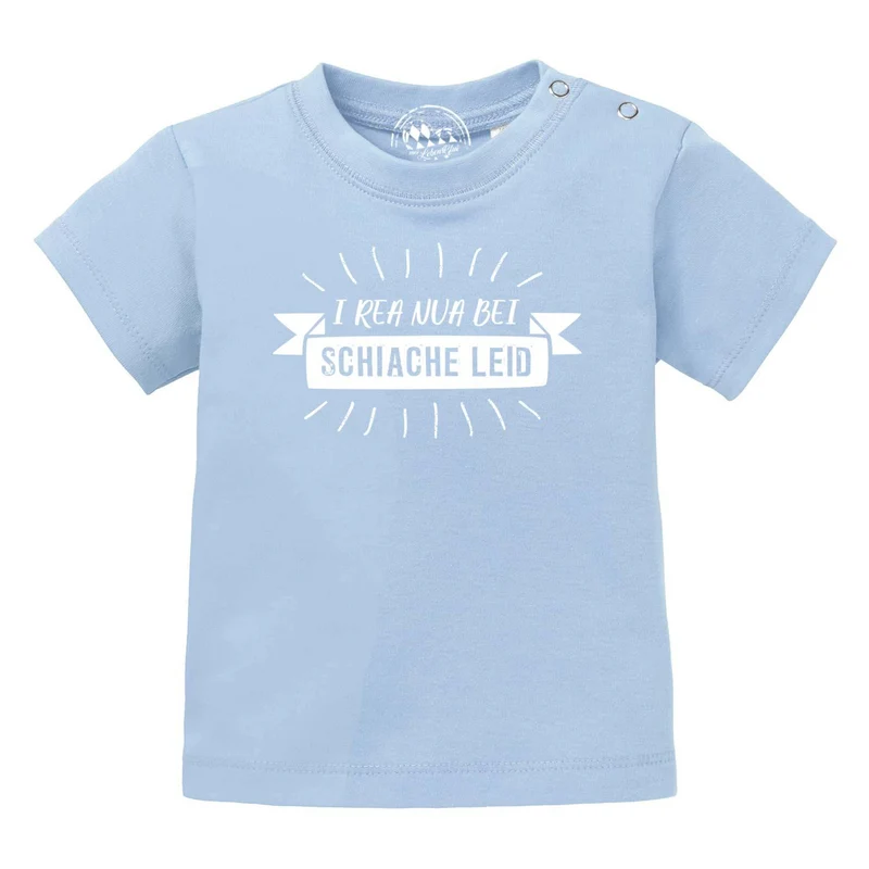 Bayerisches T-Shirt "I rea nua..."