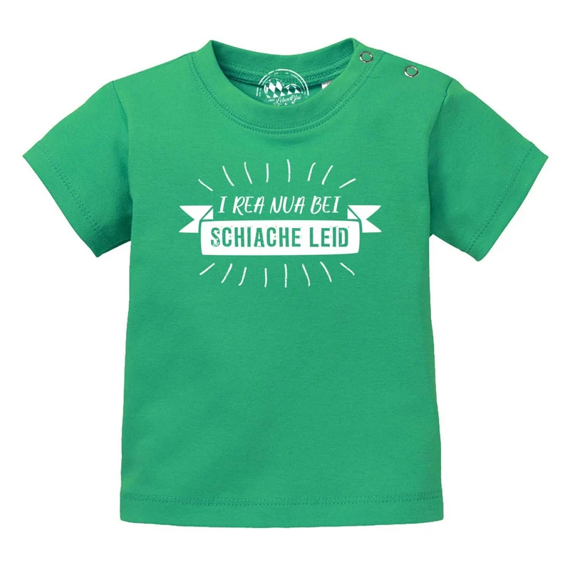 Bayerisches T-Shirt "I rea nua..."