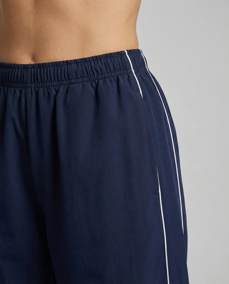 Damen extraweite Retro-Freizeithose mit Paspel