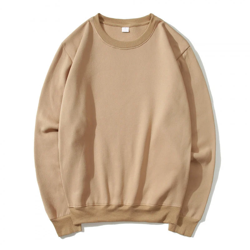Damen Sweatshirt aus weichem Baumwollmaterial mit Rundhalsausschnitt