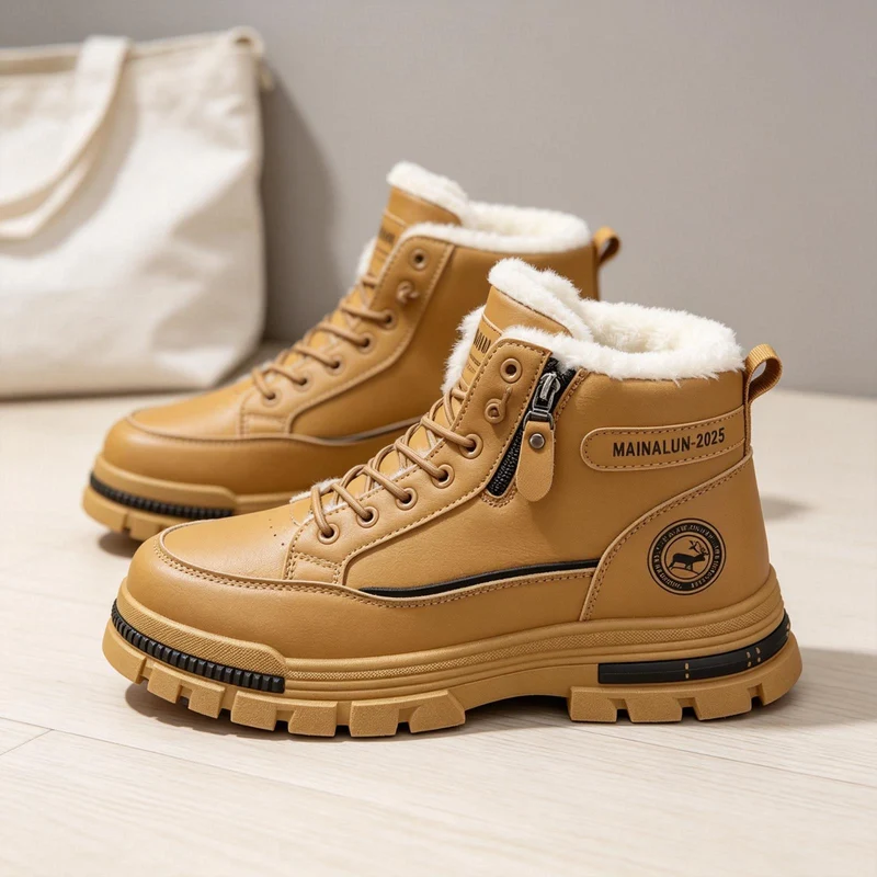 Herren Robuste Winterboots Nord Taschen
