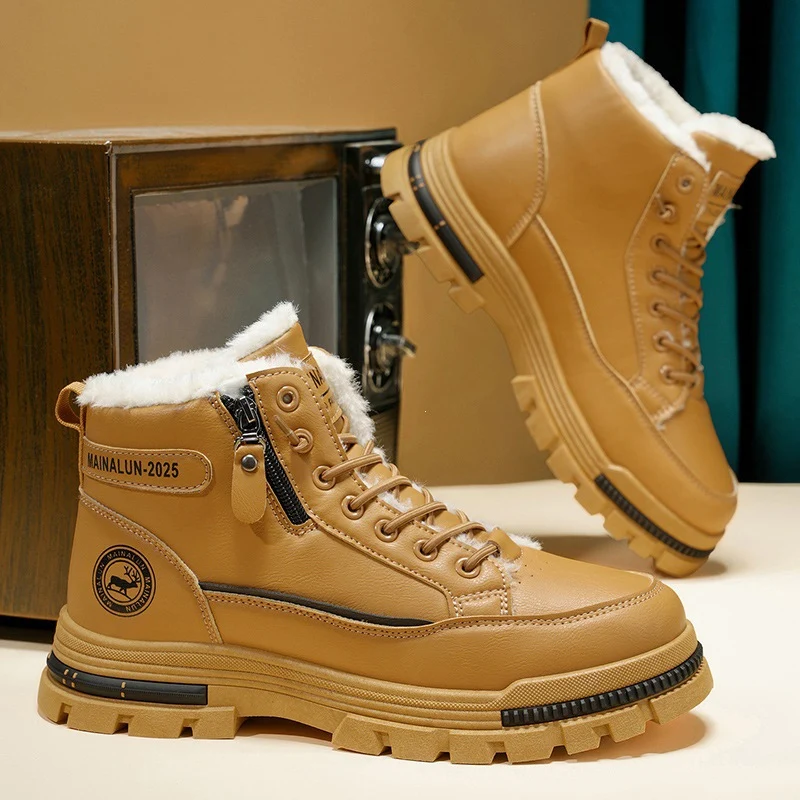 Herren Robuste Winterboots Nord Taschen
