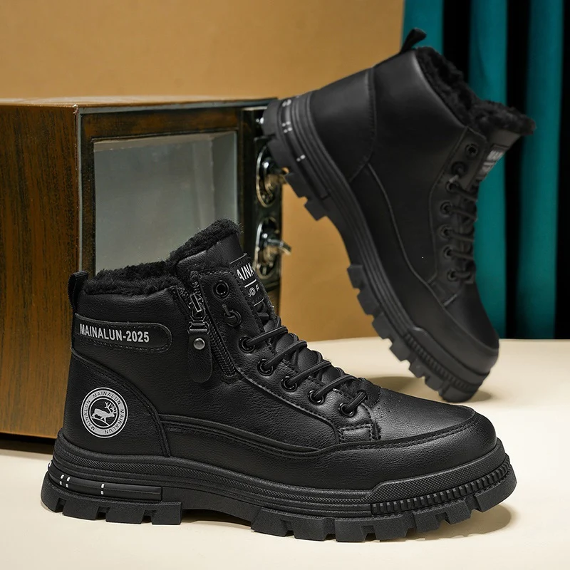 Herren Robuste Winterboots Nord Taschen