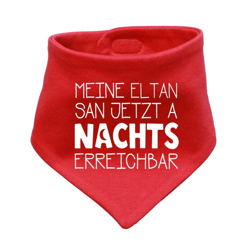 Babyhalstuch "Nachts erreichbar!"