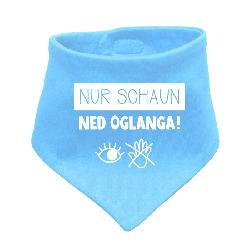 Babyhalstuch "Nur schaun…"