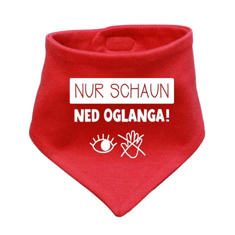 Babyhalstuch "Nur schaun…"