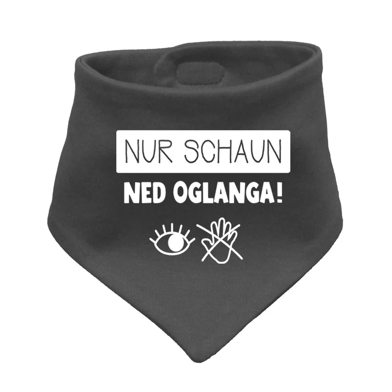 Babyhalstuch "Nur schaun…"
