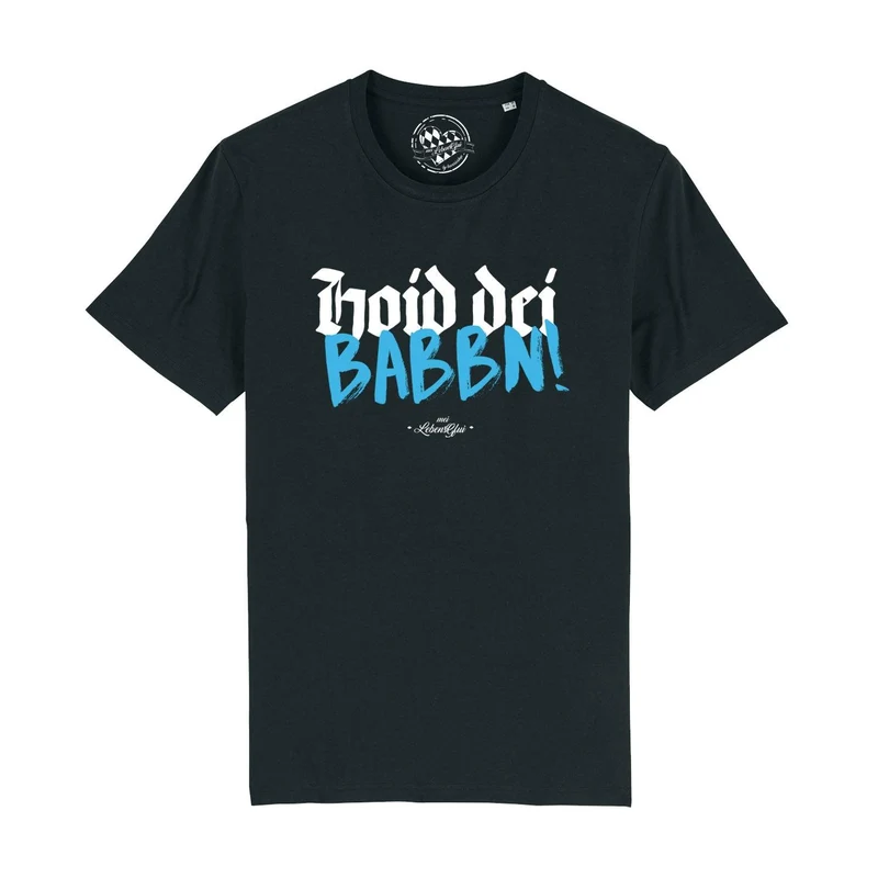 Herren T-Shirt "Hoid dei Babbn"