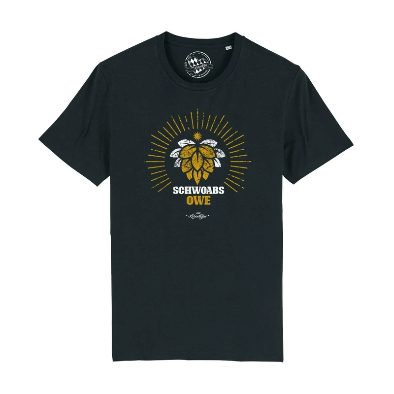 Herren T-Shirt "Schwoabs owe"