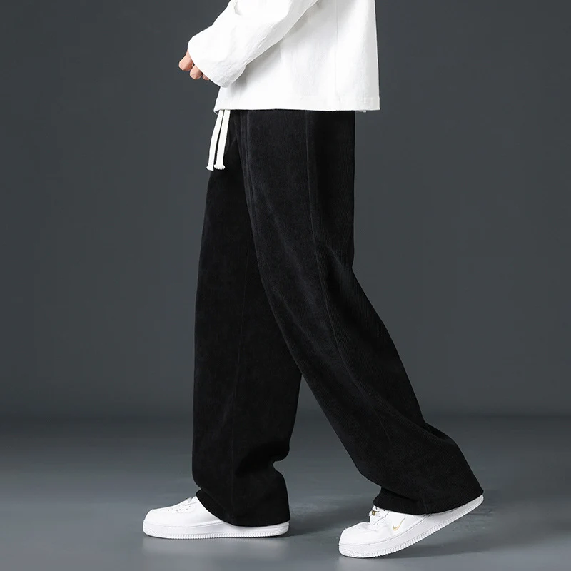 Herren Weitgeschnittene Kordhose