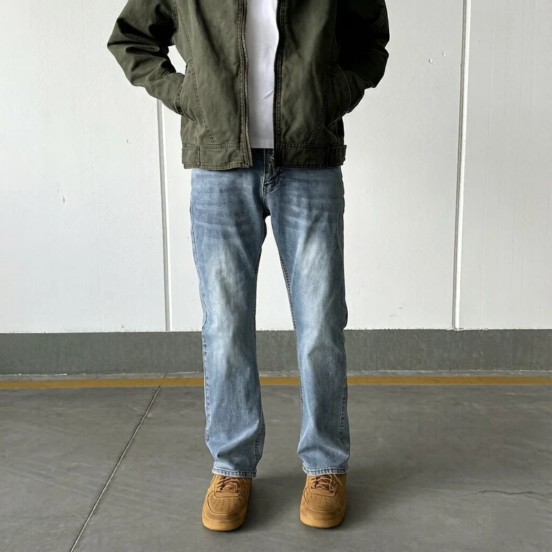 Herren Klassische Jeanshose Nord Taschen