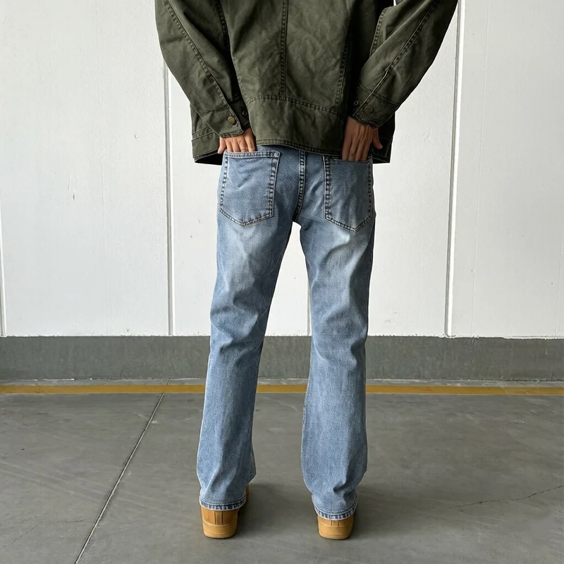 Herren Klassische Jeanshose Nord Taschen
