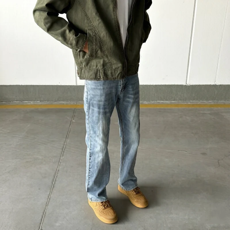 Herren Klassische Jeanshose Nord Taschen