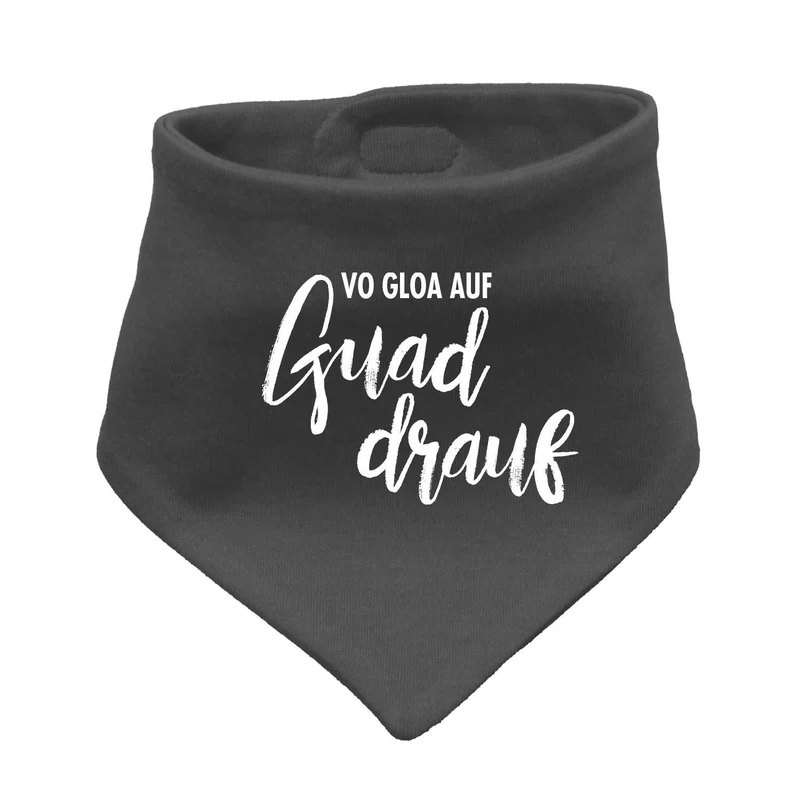 Babyhalstuch "guad drauf"