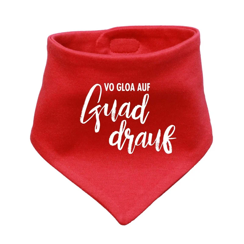 Babyhalstuch "guad drauf"
