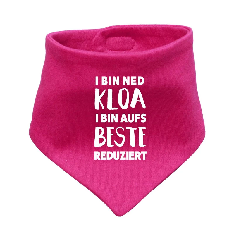 Bayerisches Babyhalstuch "aufs Beste reduziert"