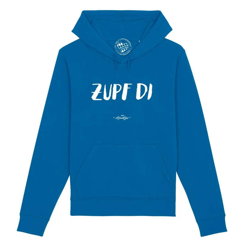 Herren Hoodie "Zupf di"