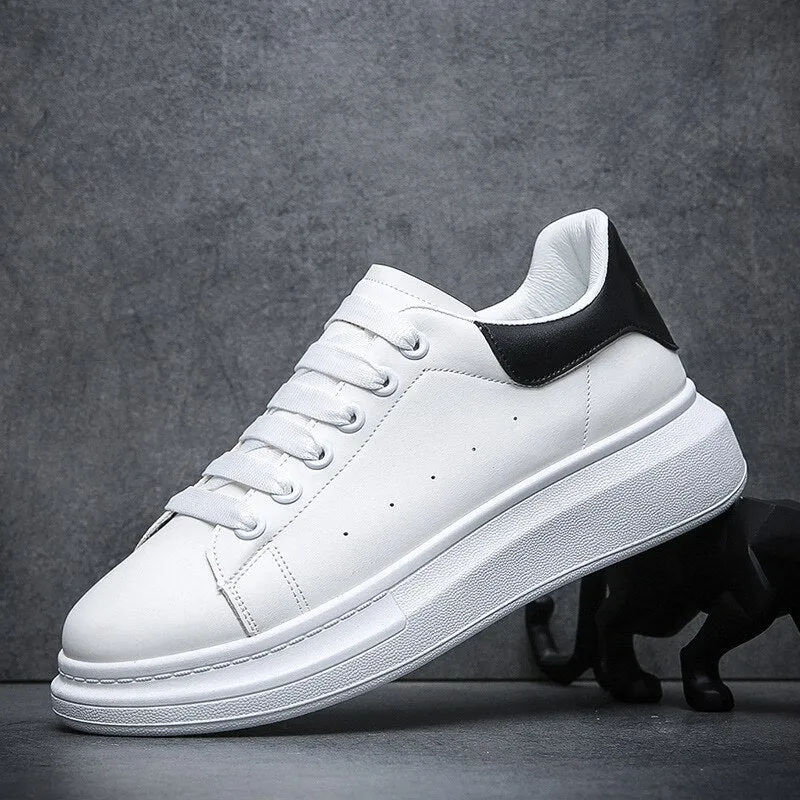 Plattform Sneakers mit Dicker Sohle