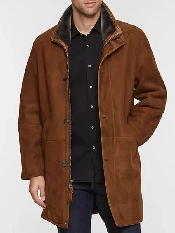 Wildlederjacke Herren wasserabweisend - Arvani