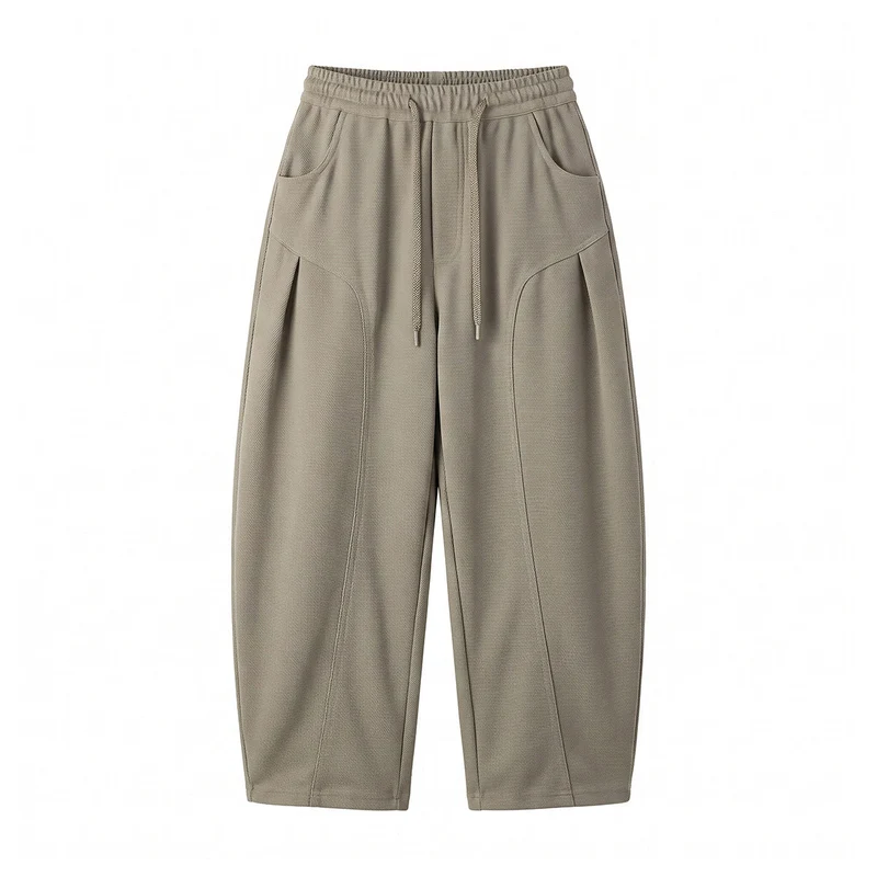 Damen Weite Cropped-Jogginghose Nord Taschen