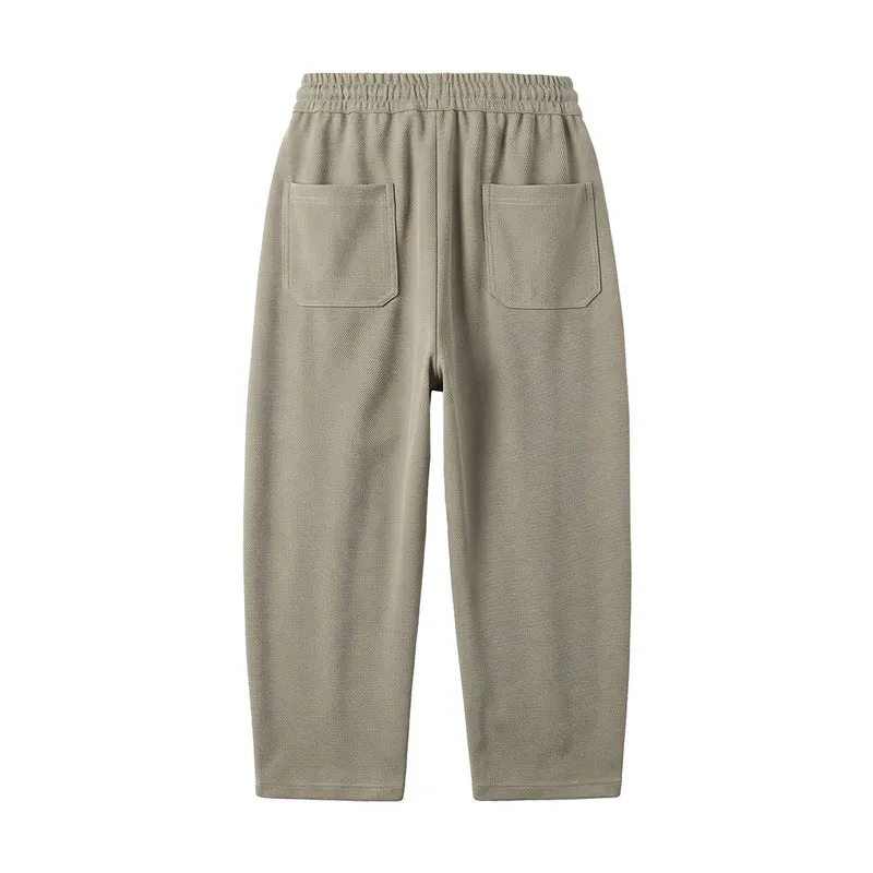 Damen Weite Cropped-Jogginghose Nord Taschen