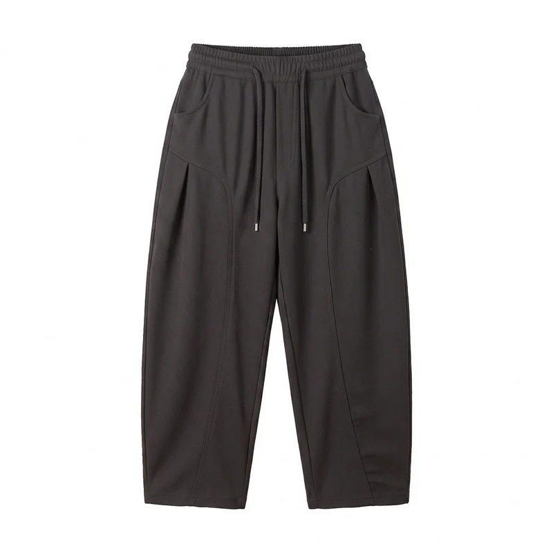 Damen Weite Cropped-Jogginghose Nord Taschen