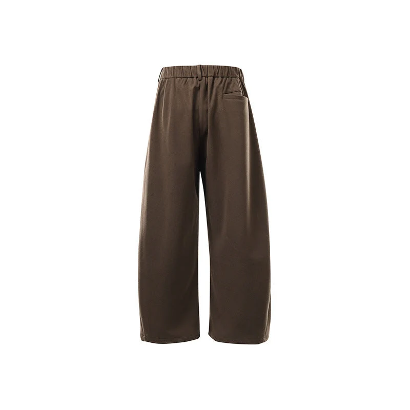 Damen Weite Culotte-Hose aus formstabilem Ponte mit hoher Taille und verdecktem Komfortbund Nord Taschen