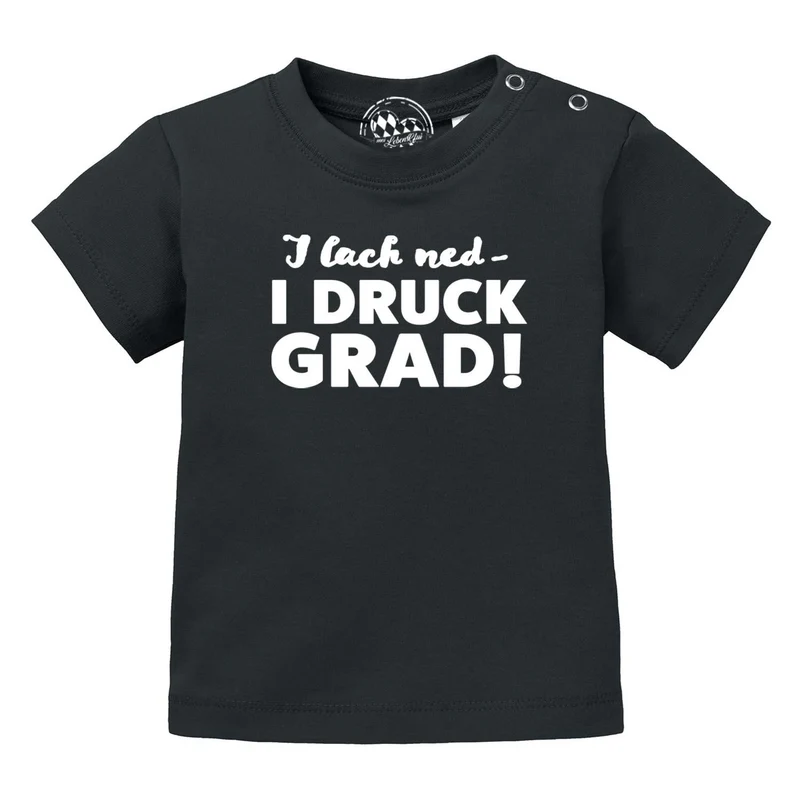 Baby T-Shirt "I lach ned…"
