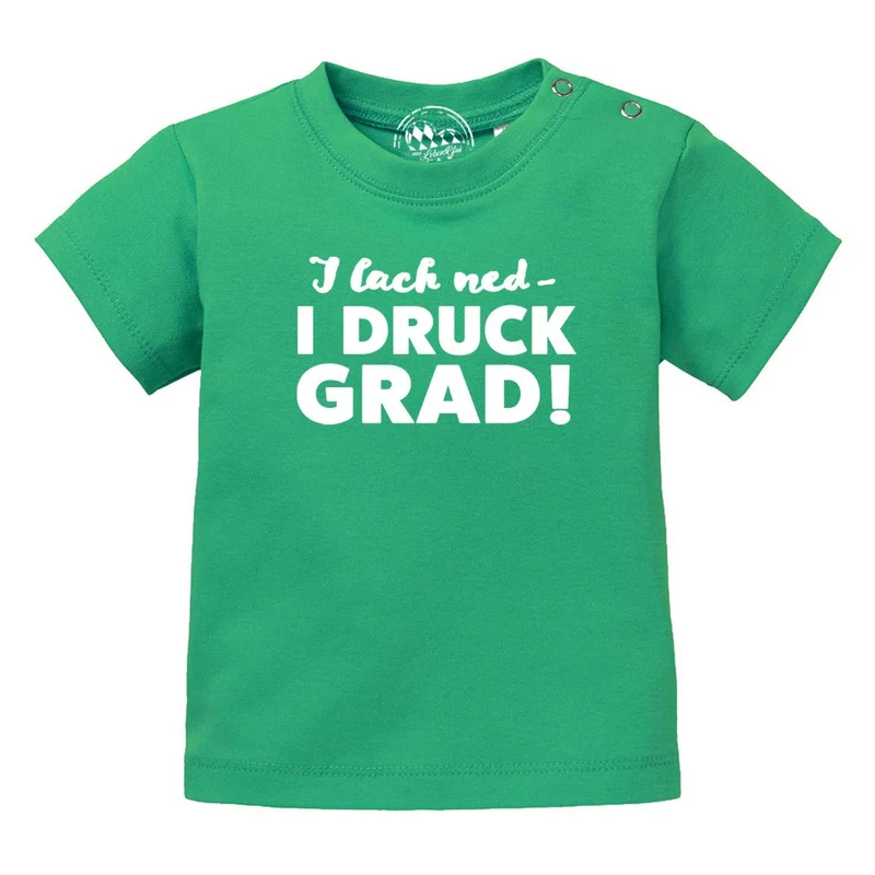 Baby T-Shirt "I lach ned…"