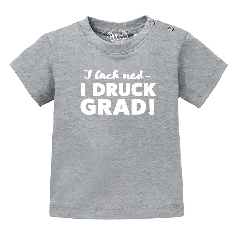 Baby T-Shirt "I lach ned…"
