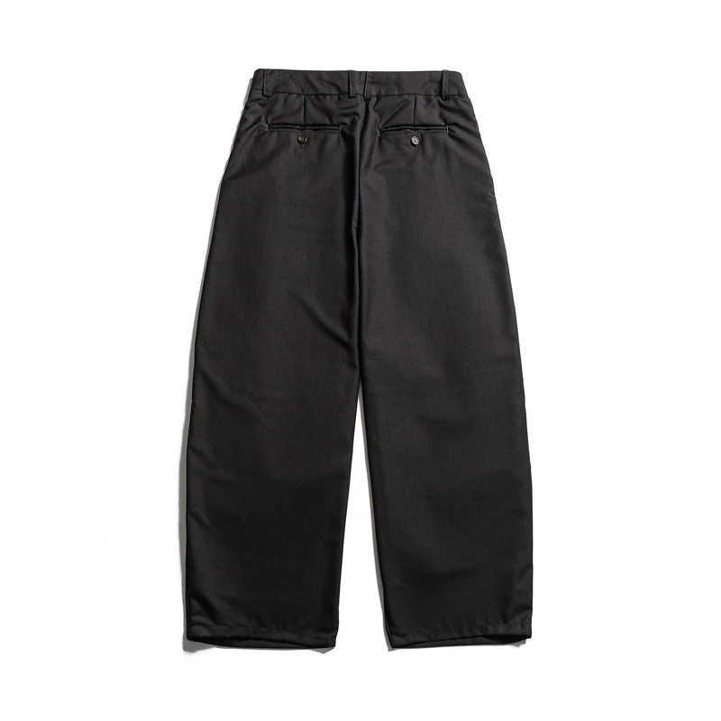 Herren Cropped-Hose mit Bundfalten, Tunnelzug und dezenter Bundverlängerung Nord Taschen