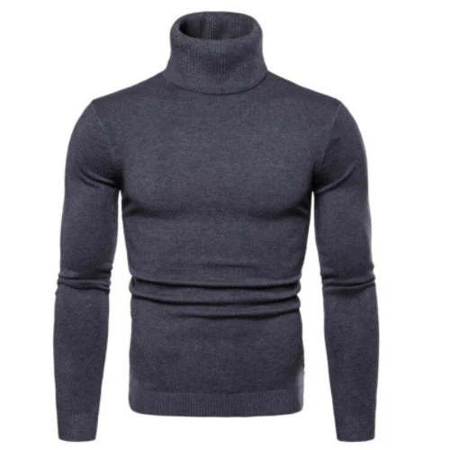 Herren Rollkragenpullover aus feiner Merinowolle