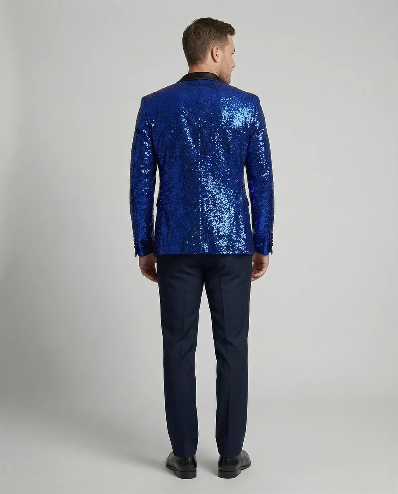 Glamouröser Pailletten Blazer