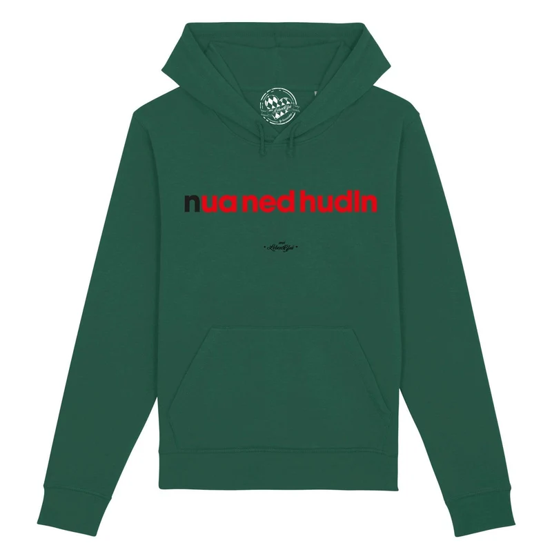 Herren Hoodie "Nua ned hudln"