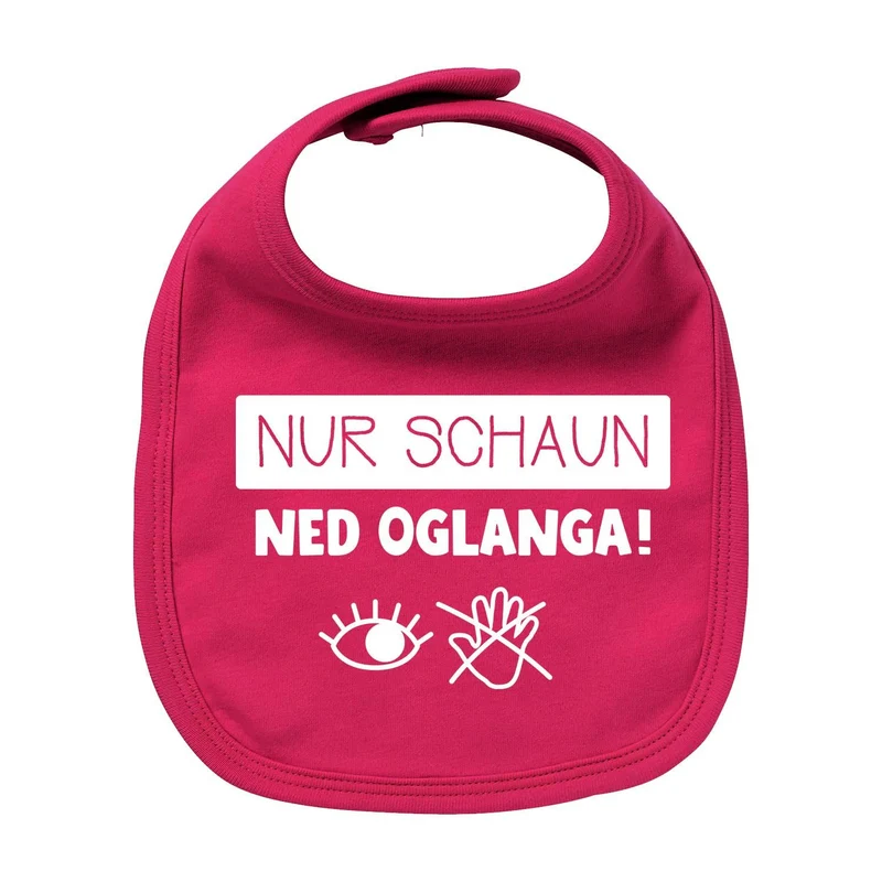 Lätzchen "Nur schaun..."