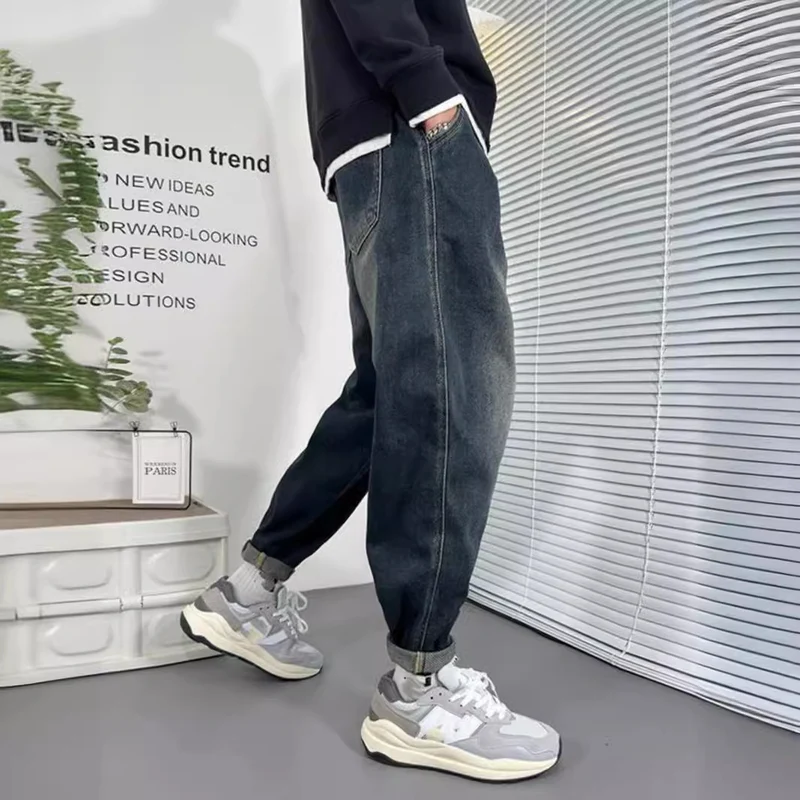 Herren Einzigartige Ripped Denim Jeans Nord Taschen