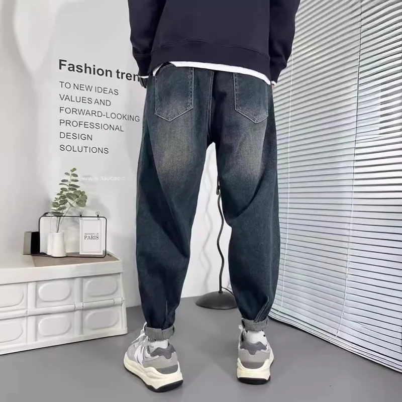 Herren Einzigartige Ripped Denim Jeans Nord Taschen