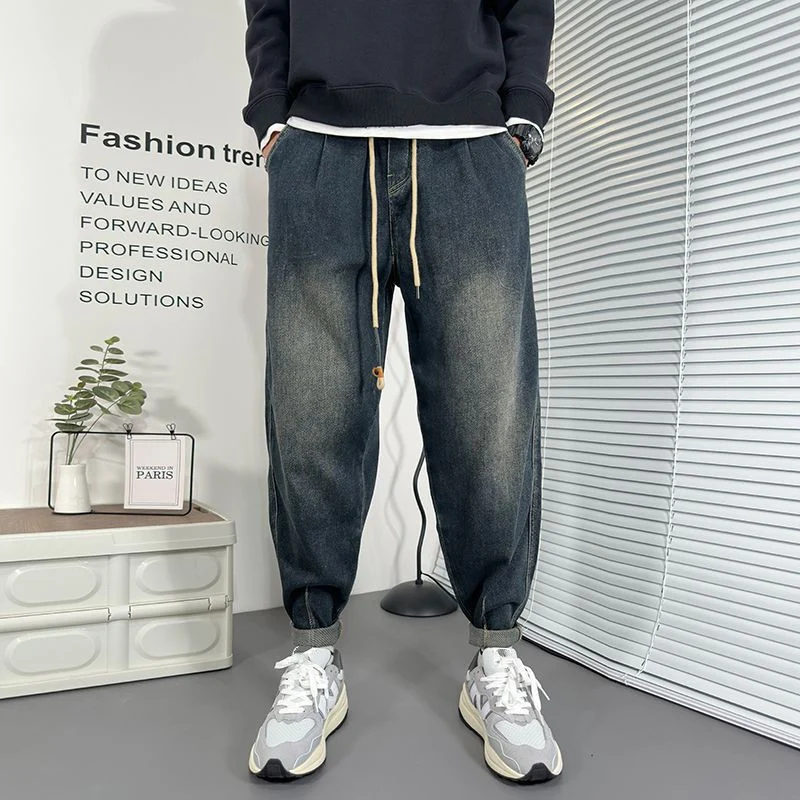 Herren Einzigartige Ripped Denim Jeans Nord Taschen