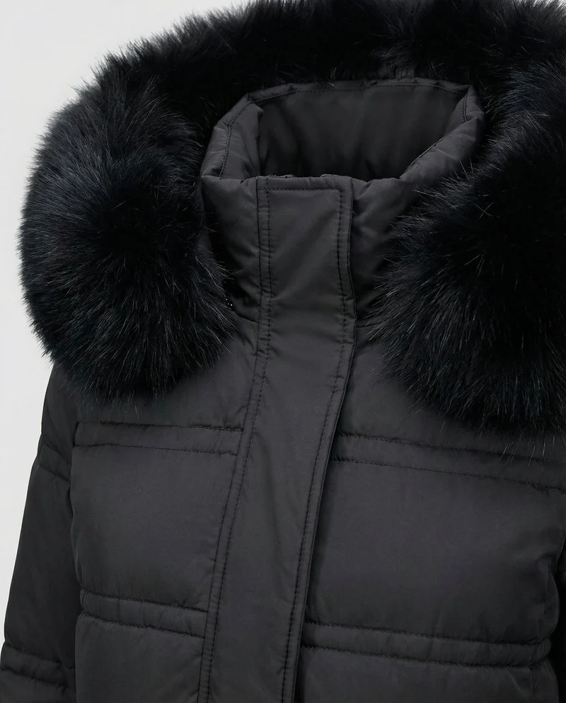Taillierter Wintermantel Damen