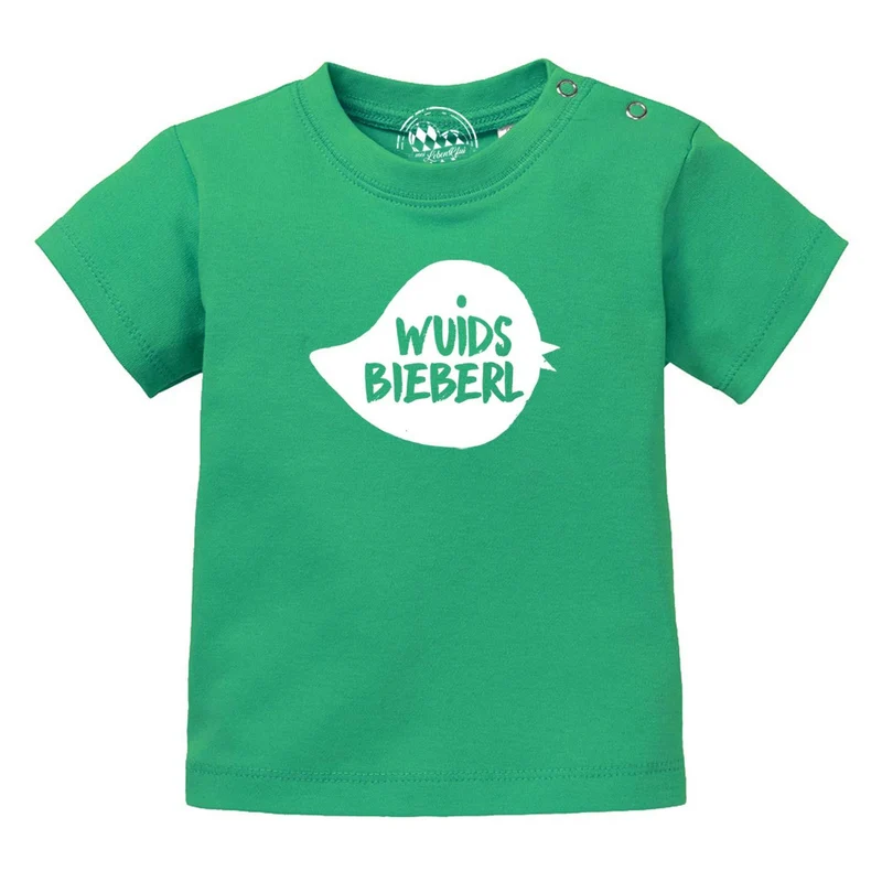 Baby T-Shirt "Wuids Bieberl"