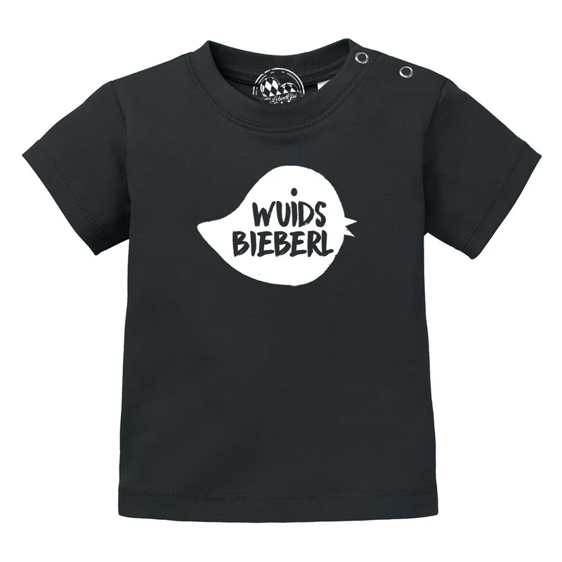 Baby T-Shirt "Wuids Bieberl"